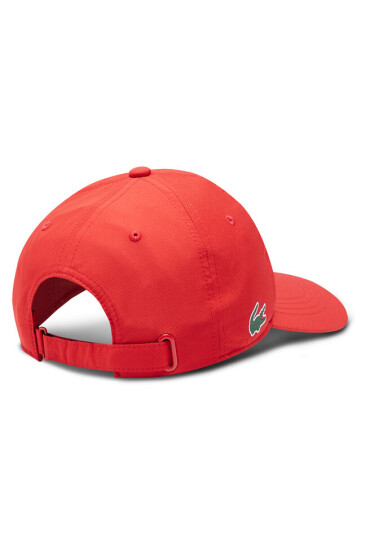 Lacoste Шапка с козирка RK2662 Rouge 240 - Mera.bg