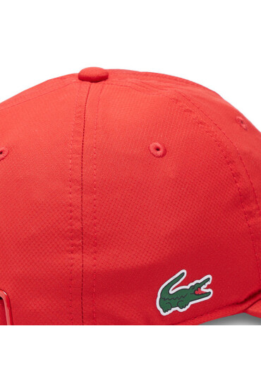 Lacoste Шапка с козирка RK2662 Rouge 240 - Mera.bg