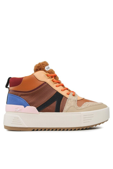 Lacoste Сникърси L002 Wntr Mid 2221 Sfa 7-44SFA00707E1 Brw/Pnk - Mera.bg