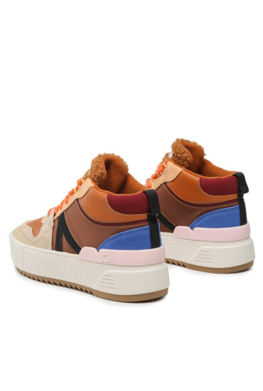 Lacoste Сникърси L002 Wntr Mid 2221 Sfa 7-44SFA00707E1 Brw/Pnk - Mera.bg