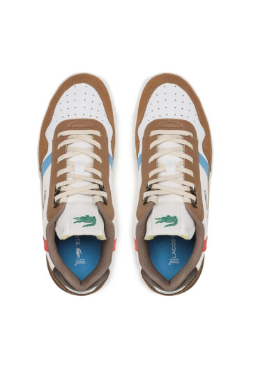 Lacoste Сникърси T-Clip 123 8 Sma 745SMA0086B18 Brw/Wht - Mera.bg