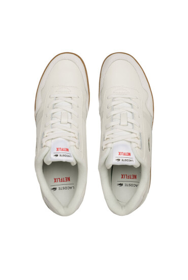 Lacoste Сникърси T-Clip N 123 1 Sma 745SMA0134OW8 Off Wht/Brw - Mera.bg