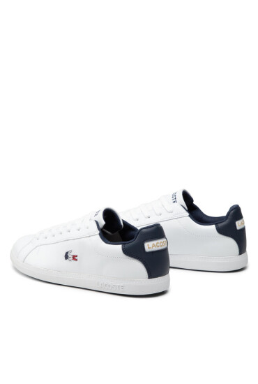 Lacoste Сникърси Graduate Tri1 Sma 7-39SMA0027407 Sht/Nvy/Red - Mera.bg