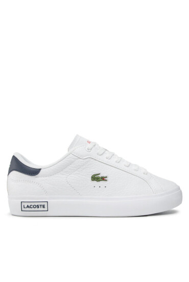 Lacoste Сникърси Powercourt 0721 2 Sma 7-41SMA0028407 Wht/Navy/Red - Mera.bg