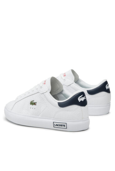 Lacoste Сникърси Powercourt 0721 2 Sma 7-41SMA0028407 Wht/Navy/Red - Mera.bg