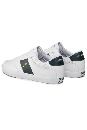 Lacoste Сникърси Court Master 0120 1 Cma 7-40CMA00141R5 Wht/Dk Grn - Mera.bg