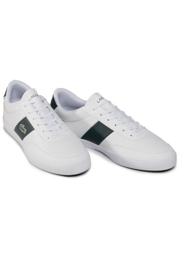Lacoste Сникърси Court Master 0120 1 Cma 7-40CMA00141R5 Wht/Dk Grn - Mera.bg