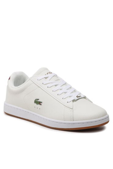 Lacoste Сникърси Carnaby Evo 222 3 Sma 744SMA0002OW9 Off Wht/Burg - Mera.bg
