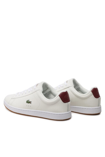 Lacoste Сникърси Carnaby Evo 222 3 Sma 744SMA0002OW9 Off Wht/Burg - Mera.bg