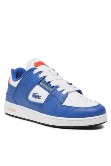 Lacoste Сникърси Court Cage 123 3 Sma 745SMA0048X96 Wht/Dk Blu - Mera.bg