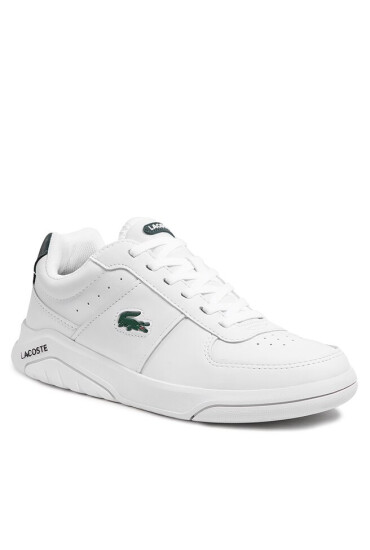 Lacoste Сникърси Game Advance 0721 2 Sma 7-41SMA00581R5 Wht/Dk Grn - Mera.bg