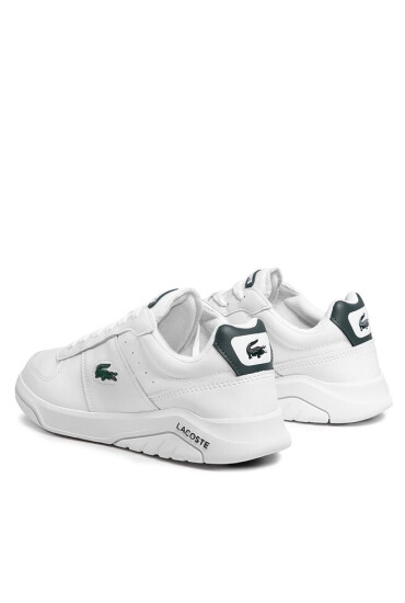 Lacoste Сникърси Game Advance 0721 2 Sma 7-41SMA00581R5 Wht/Dk Grn - Mera.bg