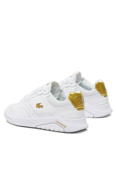 Lacoste Сникърси Game Advance Lx 123 1 Sfa 745SFA0026216 Wht/Gld - Mera.bg