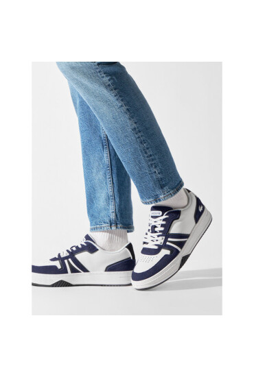 Lacoste Сникърси L001 123 4 Sma 745SMA0036042 Wht/Nvy - Mera.bg