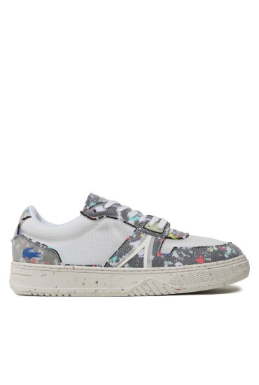 Lacoste Сникърси L001 Eco 123 9 Sma 745SMA0094X96 Wht/Dk Blu - Mera.bg