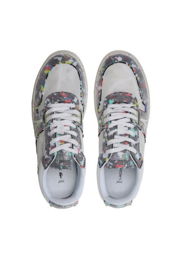 Lacoste Сникърси L001 Eco 123 9 Sma 745SMA0094X96 Wht/Dk Blu - Mera.bg