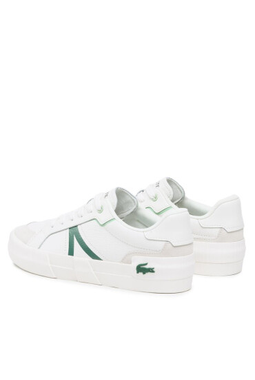 Lacoste Сникърси L004 0722 2 Cma 743CMA0057082 Wht/Grn - Mera.bg