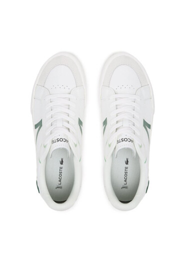 Lacoste Сникърси L004 0722 2 Cma 743CMA0057082 Wht/Grn - Mera.bg