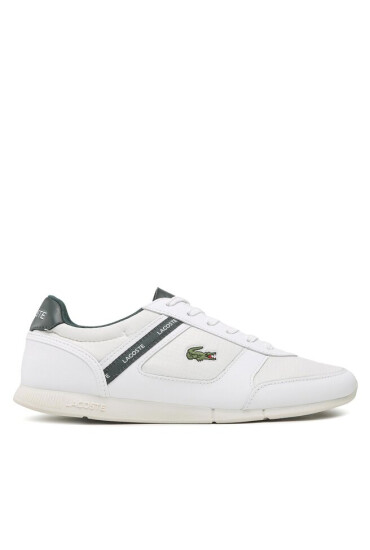 Lacoste Сникърси Menerva Sport 0121 1 Cma 7-42CMA00151R5 Wht/Dk Grn - Mera.bg