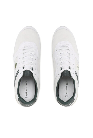 Lacoste Сникърси Menerva Sport 0121 1 Cma 7-42CMA00151R5 Wht/Dk Grn - Mera.bg
