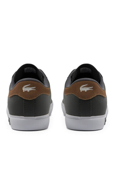 Lacoste Сникърси Powercourt 746SMA0018 Dk Gry/Brw 5A8 - Mera.bg