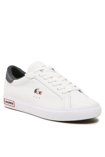 Lacoste Сникърси Powercourt Tri22 1 Sfa 743SFA0030407 Wht/Nvy/Red - Mera.bg