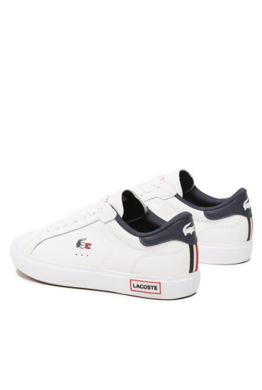 Lacoste Сникърси Powercourt Tri22 1 Sfa 743SFA0030407 Wht/Nvy/Red - Mera.bg