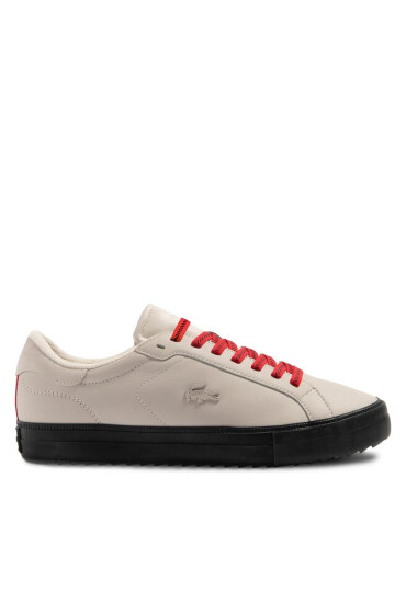 Lacoste Сникърси Powercourt Wntr 223 1 Sma Off Wht/Blk - Mera.bg
