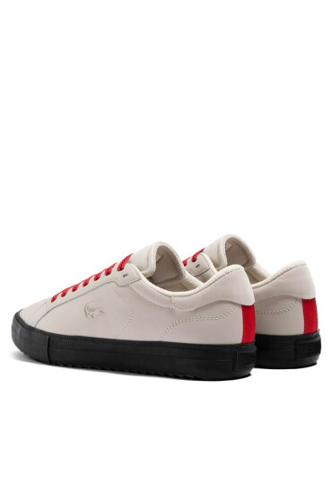 Lacoste Сникърси Powercourt Wntr 223 1 Sma Off Wht/Blk - Mera.bg