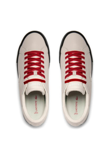 Lacoste Сникърси Powercourt Wntr 223 1 Sma Off Wht/Blk - Mera.bg