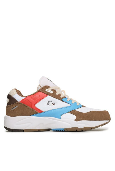 Lacoste Сникърси Storm 96 Lo 123 4 Sma 745SMA0056Y65 Brw/Blu - Mera.bg