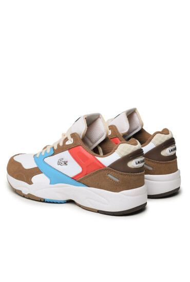 Lacoste Сникърси Storm 96 Lo 123 4 Sma 745SMA0056Y65 Brw/Blu - Mera.bg