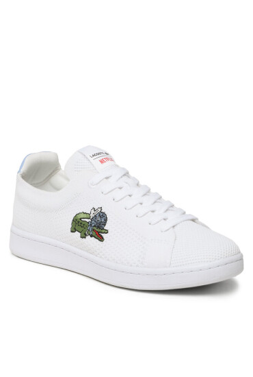 Lacoste Сникърси x Netflix Carnaby Piquée 745SFA0095 Wht/Lt Blu 1T3 - Mera.bg