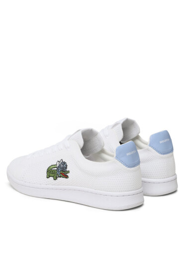 Lacoste Сникърси x Netflix Carnaby Piquée 745SFA0095 Wht/Lt Blu 1T3 - Mera.bg