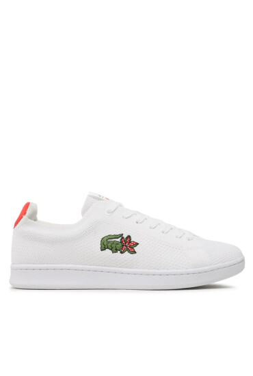 Lacoste Сникърси x Netflix Carnaby Piquée 745SMA0133 Wht/Red 286 - Mera.bg
