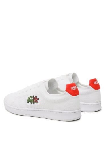 Lacoste Сникърси x Netflix Carnaby Piquée 745SMA0133 Wht/Red 286 - Mera.bg