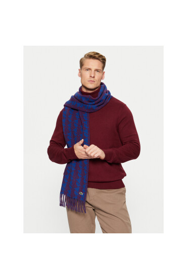 Lacoste Зимен шал RE2422 Цветен - Mera.bg