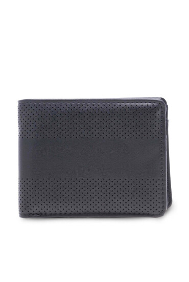 Lanetti Малък мъжки портфейл 4M1-001-AW23 Черен - Mera.bg