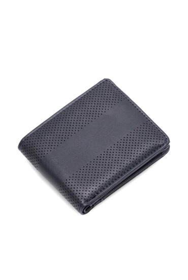 Lanetti Малък мъжки портфейл 4M1-001-AW23 Черен - Mera.bg