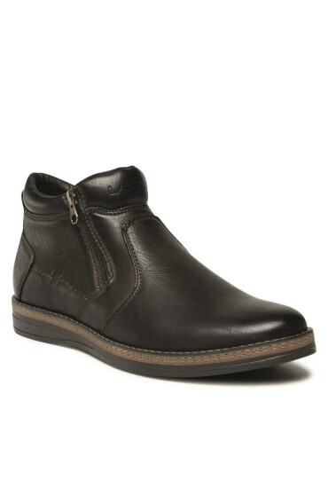 Lanetti Зимни обувки MBS-CARDIFF-10 Chocolate Brown - Mera.bg
