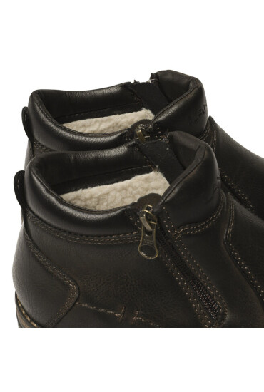 Lanetti Зимни обувки MBS-CARDIFF-10 Chocolate Brown - Mera.bg