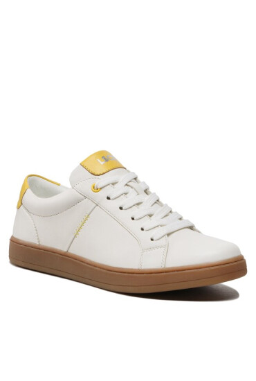 Lasocki Сникърси WI16-DELECTA-01 White/Yellow - Mera.bg