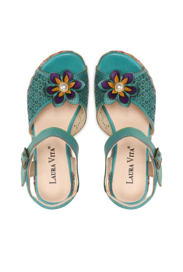 Laura Vita Сандали Lorieo 08 ZW0785-08 Turquoise - Mera.bg