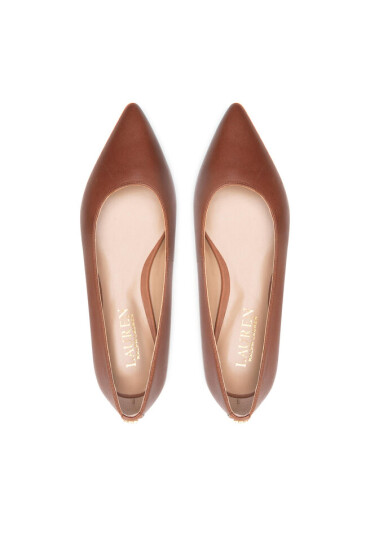 LAUREN RALPH LAUREN Балеринки Londyn 802862706002 Кафяв - Mera.bg