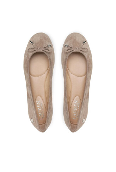 LAUREN RALPH LAUREN Балеринки Jayna 802882590004 Сив - Mera.bg