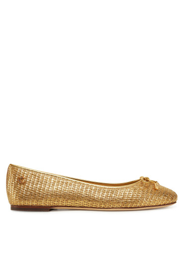 LAUREN RALPH LAUREN Балеринки 802956767001 Златист - Mera.bg