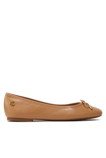 LAUREN RALPH LAUREN Балеринки Jayna 802824650015 Кафяв - Mera.bg