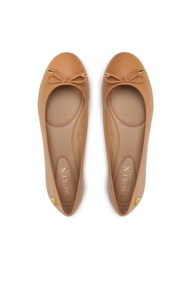 LAUREN RALPH LAUREN Балеринки Jayna 802824650015 Кафяв - Mera.bg