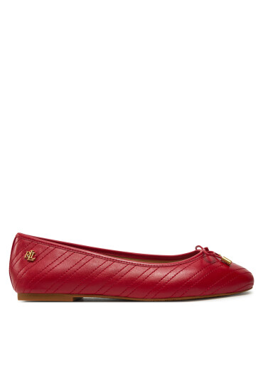 LAUREN RALPH LAUREN Балеринки Jayna 802951489005 Червен - Mera.bg