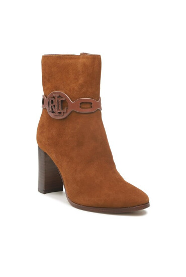Lauren Ralph Lauren Боти Abigael 802882376001 Whiskey/Deep Saddle Tan - Mera.bg